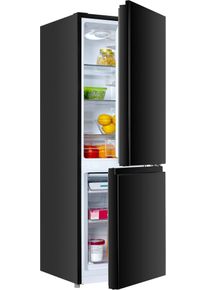 Hanseatic Koel-vriescombinatie HKGK14349DR Ontdooiautomaat, fruit- en groentevak koel-vriescombinaties zwart