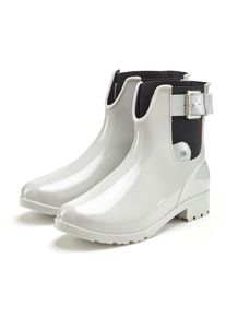 Vivance Rubberlaarsjes Instaplaarzen, boots Gummistiefels in Chelsea-look, Instapschoenen, Laarzen, Laarzen VEGAN dames laarsjes maat 41 grijs