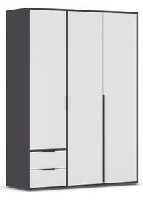 Rauch Draaideurkast Kledingkast Kast Garderobe Wasmand NAGATA veel Opbergruimte kledingkasten grijs