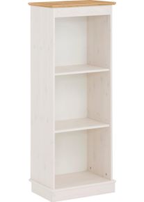 Home Affaire Boekenkast Indra van massief dennenhout, in verschillende hoogtes, met fsc boekenkasten wit