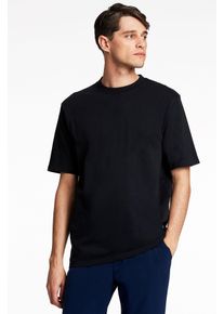 LINDBERGH T-shirt met een ronde hals heren t-shirts maat XXXL blauw