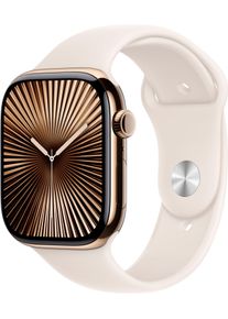 Apple Smartwatch Watch 10 Titan unisex horloges goud(kleur)