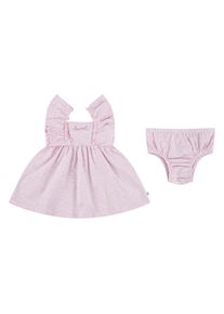 Mustang Jerseyjurk in twee dessins, for girls (set, 2-delig) meisjes jurken maat 3 (68) roze