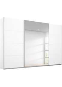 Rauch Zweefdeurkast Kledingkast TOMA incl. rek inzet en extra legplanken made in germany zweefdeurkasten wit