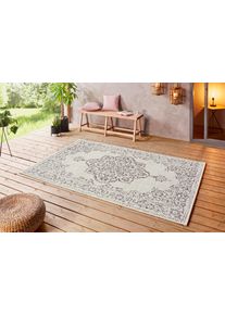 Hanse Home Vloerkleed Tilos In- & outdoor, korte pool, oriëntaals, vintage, woonkamer, tuin moderne vloerkleden maat 2 beige