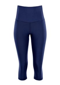 WINSHAPE Legging 3/4 Functional Comfort HWL217C met v-vorm applicatie en core-band dames broeken maat S blauw