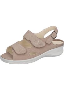 Waldläufer Waldläufer Sandalen MERLE Zomerschoen, comfortschoen, comfortabele schoen met klittenbandsluitingen, M-wijdte dames sportieve sandalen maat 4,5 beige