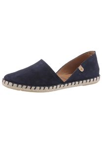 VERBENAS Espadrilles Strandschoen, zomerschoen, loafer van suede dames espadrilles maat 35 blauw
