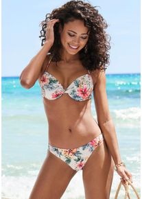 Lascana Bikinibroekje Salsa in strak model dames bikinibroekjes maat 36 beige