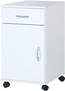 VOGL Möbelfabrik Kastje op wieltjes Barrie, Kantoorcontainer, verschillende uitvoeringen, met laden, hoogte 67 cm, made in germany (1 stuk)
