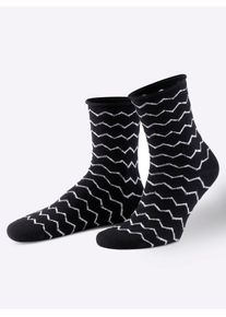 wäschepur wäschepur Sokken (4 paar) jongens sokken maat 3 zwart