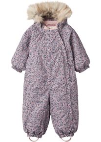 Wheat Ski-overall Nickie Tech waterdicht, ademend en licht gewatteerd, gelaste naden jongens skibroeken maat 86 roze