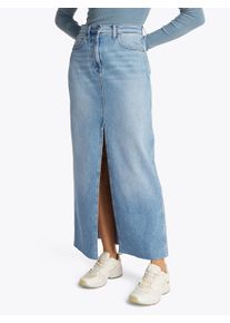 Tommy Jeans rok CLAIRE MAXI SKIRT BI0112 in maxi-lengte, in lichtblauwe was dames spijkerrokken maat 28 blauw