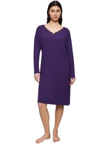 Triumph Nachthemd Timeless Sensuality NDK LSL dames nachthemden maat 38 paars
