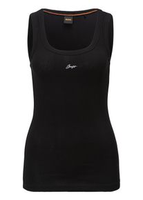 BOSS Orange Tanktop Ematite Premium Damesmode dames tanktops maat S (36) zwart