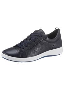 Ara Sneakers Roma , vrijetijdsschoen, lage schoen, veterschoen met high soft voetbed, g-breedte dames schoenen maat 4,5 blauw