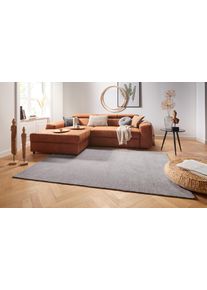 Hanse Home Vloerkleed Supersoft Kortpolig, loper modern, effen, woonkamer, slaapkamer moderne vloerkleden maat 3 grijs