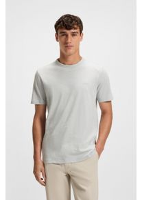 BOSS Orange T-shirt Tegood Ronde hals, regular fit, logo heren t-shirts maat XXXL grijs