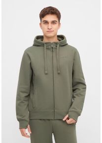 Bench. Sweatvest BRAXTON unisex sweatvesten maat 54 groen