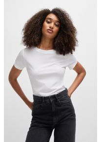 BOSS Orange T-shirt Esogo Premium Damesmode dames t-shirts maat XS (34) wit