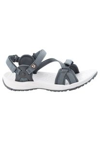 Jack Wolfskin Sandalen LAKEWOOD RIDE SANDAL W dames sportieve sandalen maat UK 4 - EU 37 grijs