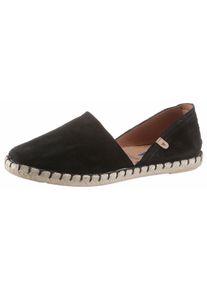 VERBENAS Espadrilles CARMEN SERRAJE , instapschoen, zomerschoen, loafer met typische jute rand dames espadrilles maat 35 zwart