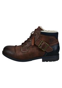 Bugatti Winterlaarzen Boots, veterboots, workerboots met ritssluiting aan de binnenkant heren boots & laarzen maat 44 bruin