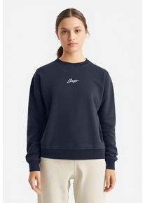 BOSS Orange Sweatshirt Esweaty Premium Damesmode dames truien & sweaters maat L (40) blauw