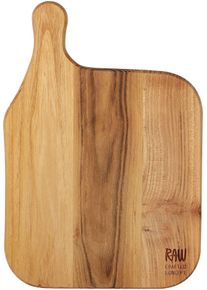 aida RAW Snijplank RAW Teak organisch, elk stuk is uniek snijplanken bruin