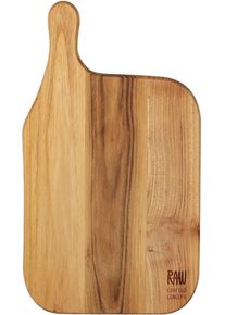 aida RAW Snijplank RAW Teak organisch, elk stuk is uniek snijplanken bruin