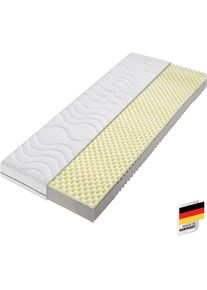 Beco Visco-matras Nightstyle Visko Matras, 90x200 cm (H3) getest door Stiftung Warentest hoogte 17 cm latex- & viscomatrassen maat -