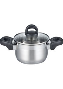 ELO Basic Braadpan Toermalijn Olie doseringsringen, inductie braadpannen zilver(kleur)