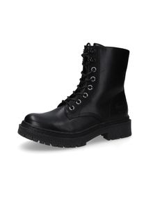 Dockers by Gerli Veterschoenen Biker boots met ritssluiting dames veterlaarsjes maat 37 zwart