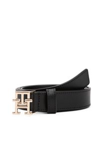 Tommy Hilfiger Leren riem TH MODERN 2.5 In maat verstelbaar dames brede riemen maat 100 zwart