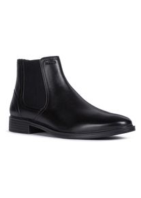 Geox Chelsea-boots U GLADWIN Enkellaarsjes met elastiek en blokhak heren boots & laarzen maat 43 zwart