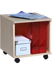 VOGL Möbelfabrik Kastje op wieltjes Barrie, Bürocontainer, nachtkastje Uitvoeringen met/zonder lades, hoogte 41 cm, gemaakt in Duitsland (1 stuk)