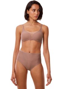 Triumph Shapingslip Shape Smart gladmakend en flatterend, lichte stretch-stof dames slips maat XL bruin