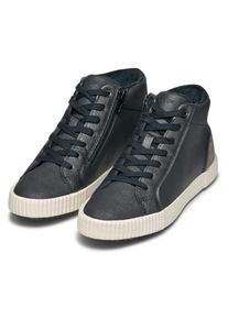 Geox Sneakers D BLOMIEE G high top sneaker, veterschoenen, winterlaarzen met verwarmende voering dames schoenen maat 35 zwart