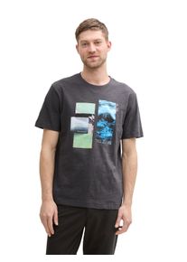 Tom Tailor T-shirt met frontprint heren t-shirts maat XXXL groen