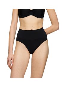 Triumph Shapingslip Soft Sculpt naadloos, licht vormend, hoge beenuitsnijding dames slips maat 42 zwart