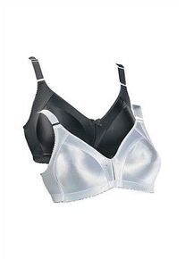 Naturana Minimizer-bh Minimizer Shaping-effect, brede bandjes, vrouwelijk, comfortabel, zonder beugel (2-delig, Set van 2) dames bodyshaping maat G