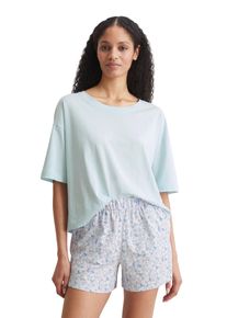 Marc O'Polo Marc O'Polo Short Mix & Match Cotton met gebloemde all-over print dames korte broeken maat S multicolor