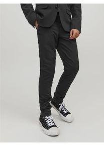 Jack & Jones Jack & Jones Junior Pantalon JPRSOLAR elastisch, onderhoudsvriendelijk, comfortabel jongens kostuums maat 128 zwart