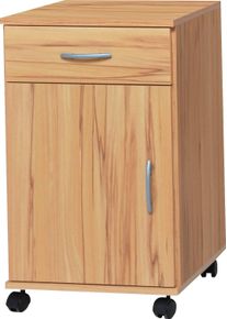 VOGL Möbelfabrik Kastje op wieltjes Barrie, Kantoorcontainer, verschillende uitvoeringen, met laden, hoogte 67 cm, made in germany (1 stuk)