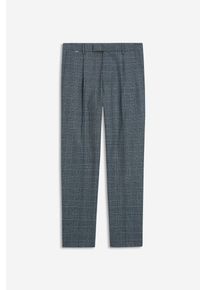 Cinque Bandplooibroek CISALTO in modieus ruitontwerp heren pantalons maat 56 blauw