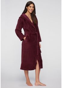 Lascana Badjas dames badjassen maat L/40 (42) rood