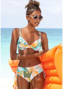 Sunseeker Beugelbikini Allis met sierringetjes aan de top dames bikini's maat C wit