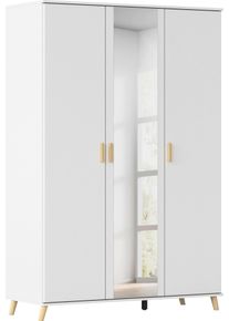 Rauch Kledingkast Ottos Choice Skandi Kinderkamer Bestseller Slaapkamerkast FALUN in moderne scandi-look, poten/handgrepen eiken massief made in