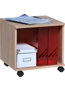 VOGL Möbelfabrik Kastje op wieltjes Barrie, Bürocontainer, nachtkastje Uitvoeringen met/zonder lades, hoogte 41 cm, gemaakt in Duitsland (1 stuk)