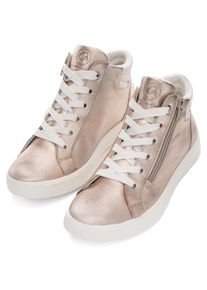 Ara Sneakers Rome , high top sneaker, veterschoenen in breedte g (= breed) dames schoenen maat 2,5 beige